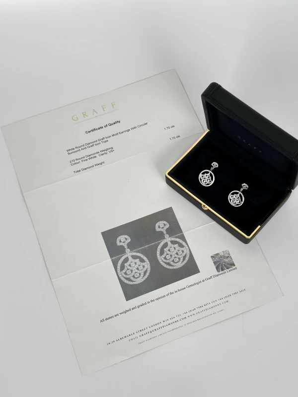 Graff ICON EARRINGS RGE878 4