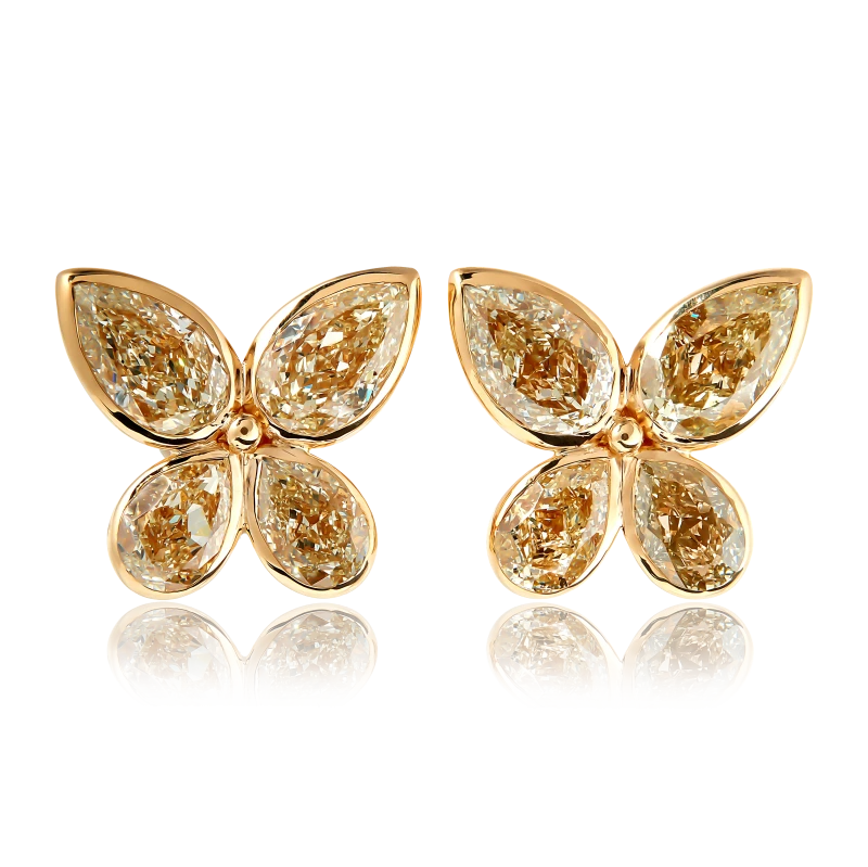 Butterfly Diamond Earrings