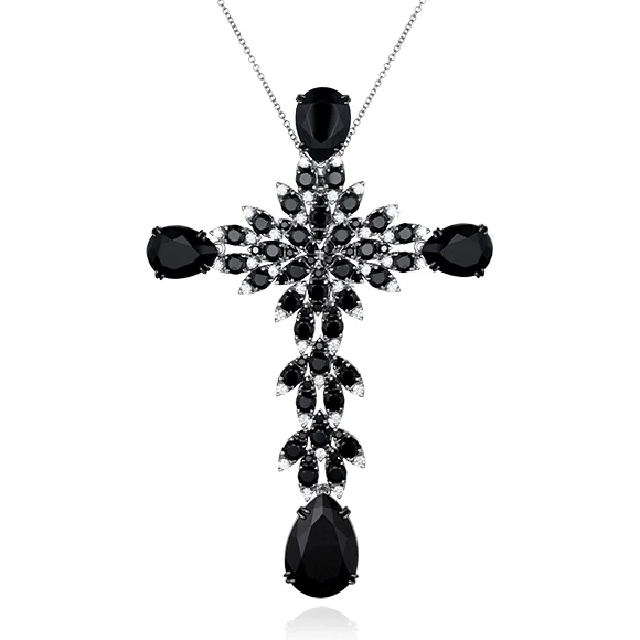 Pasquale Bruni GHIRLANDA CROSS PENDANT 14722BN