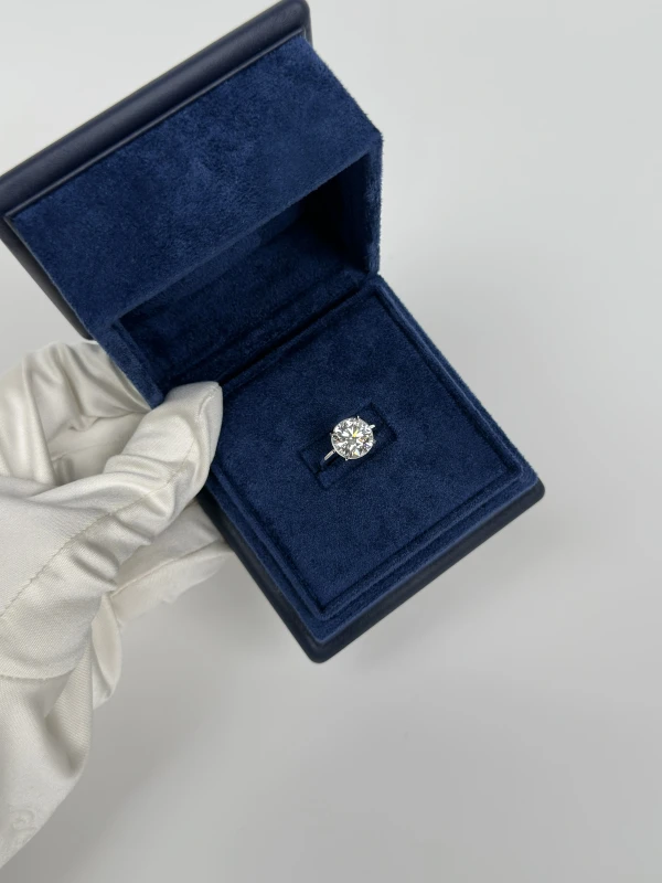 СЕРЬГИ NO NAME ROUND DIAMOND 4.16 CT E/VS1 RING (GIA) NN4.16E/VS1 6