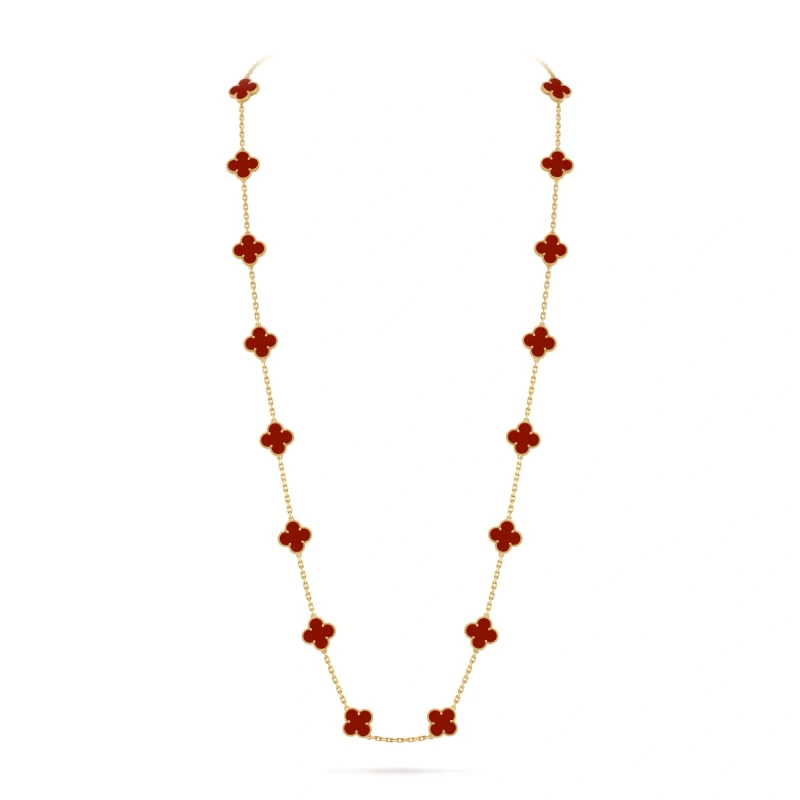 Van Cleef & Arpels. ALHAMBRA LONG NECKLACE, 20 MOTIFS VCARD39800 2