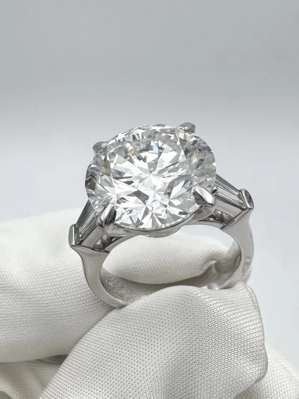 СЕРЬГИ NO NAME DIAMOND 10.12 ct  E/IF EXEXEX  (GIA) 10.12 ct E/IF EXEXEX 4