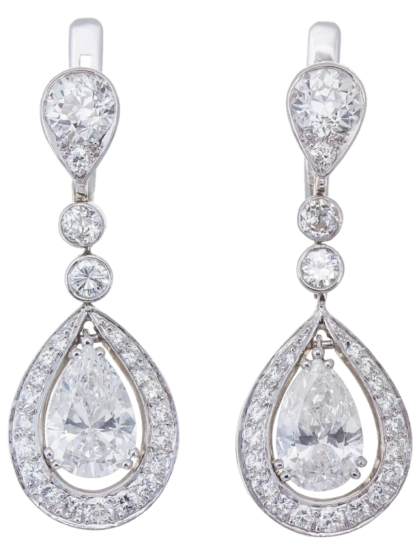 Earrings without a brand DIAMOND 1.87-1.58 CT G/VS1 RING NN1.87-1.58CT