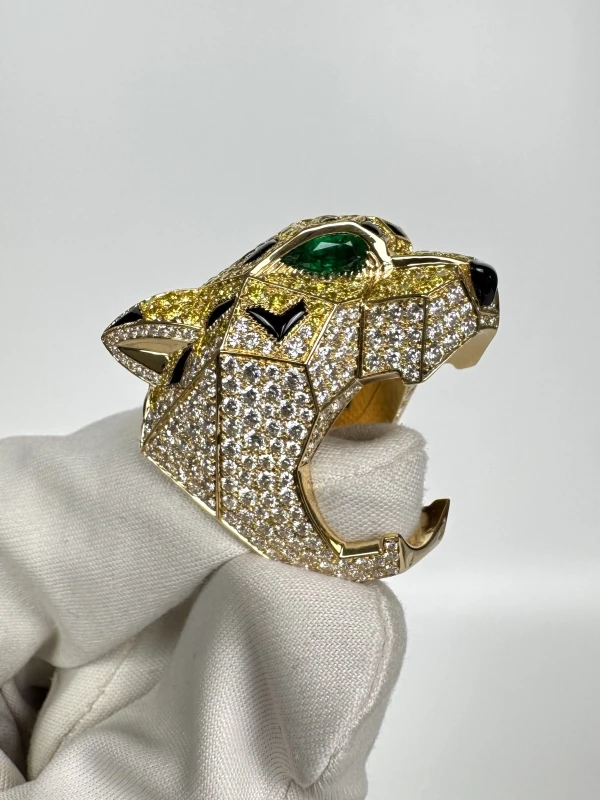 Cartier LIMITED EDITION FAUNE ET FLORE DE CARTIER RING (SIZE 52) H4230652 3
