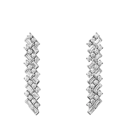 REFLECTION DE CARTIER EARRINGS, DIAMONDS