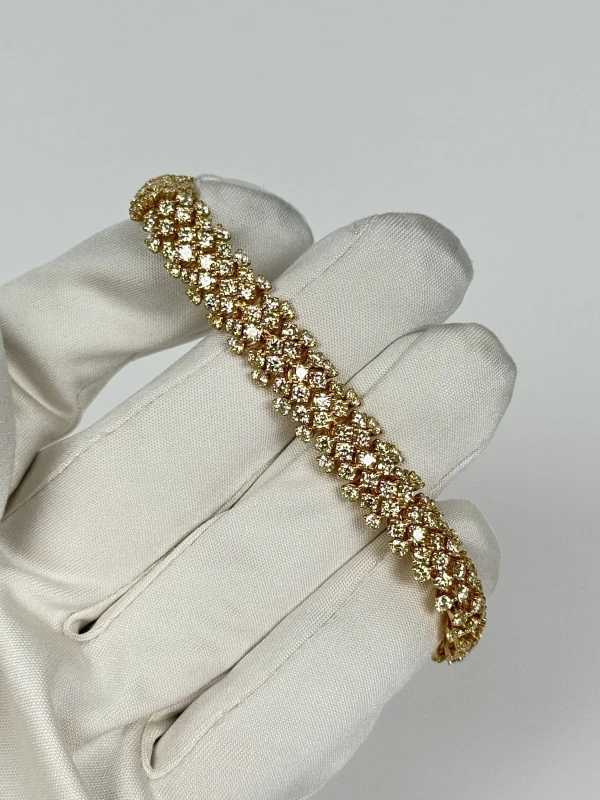 DeRosa ROUND DIAMOND BRACELET 12.65 CT FY/VVS-VS B2654252B 2