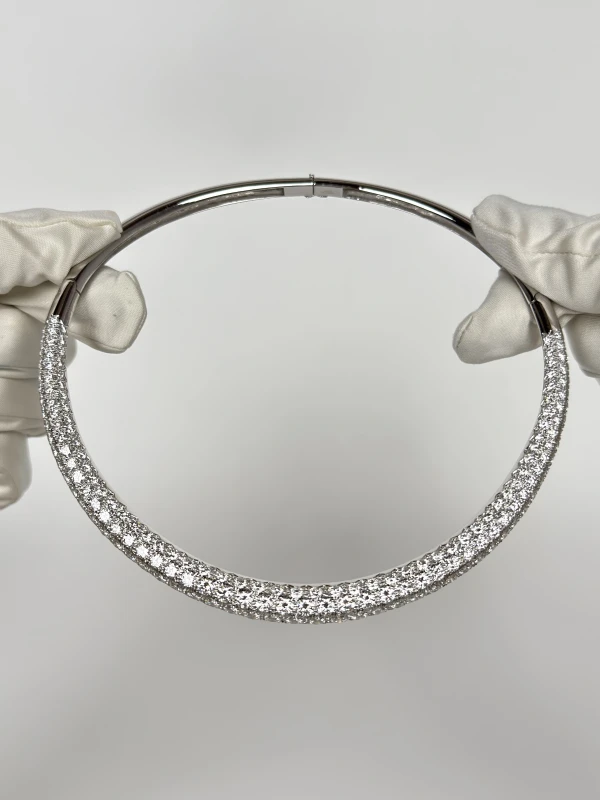 RalfDiamonds ROUND DIAMONDS 21.21 CT NECKLACE (NEW) RFD21.21CT 4