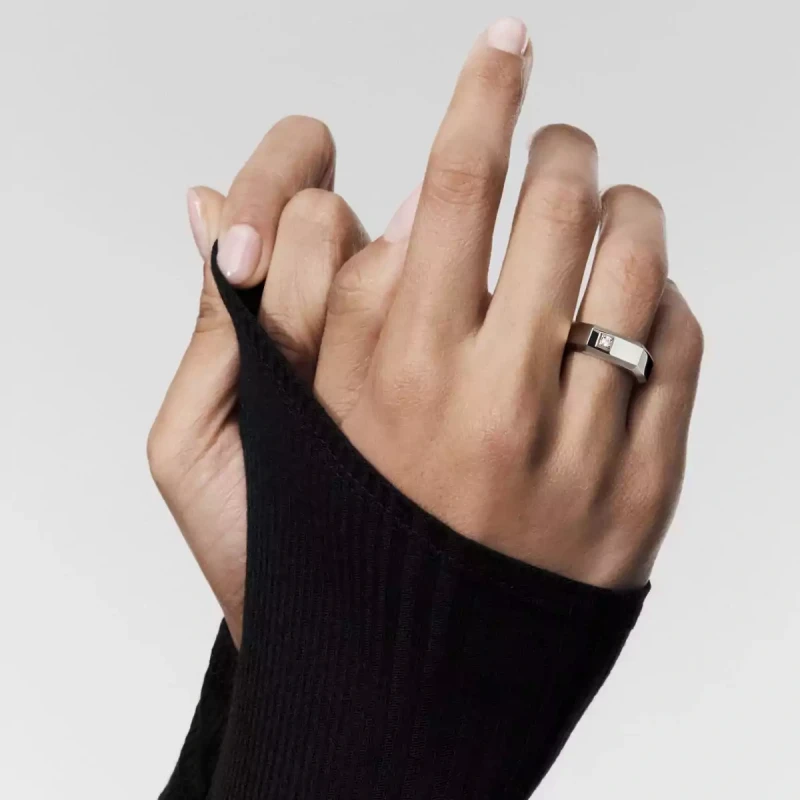 Messika Moderniste ring, medium model (SIZE 52) 13558-WG-52 2