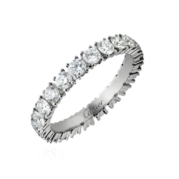 DESTINÉE WEDDING BAND PLATINUM RING