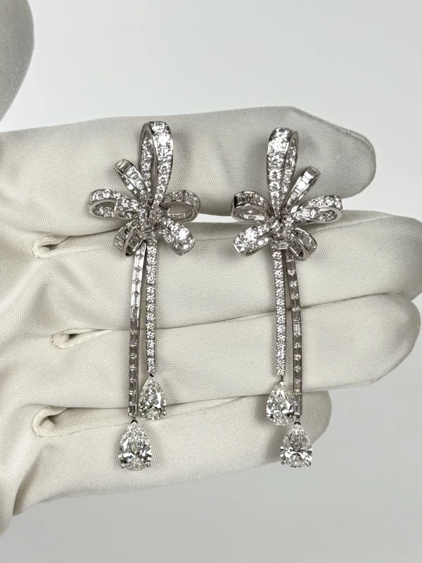 Graff Inspired by Twombly Earrings 10.95 CT RGE1337 3