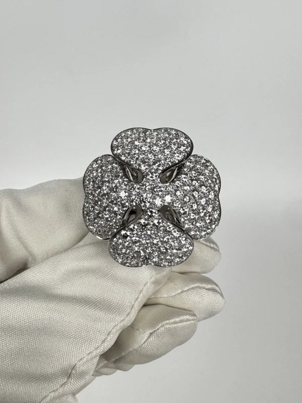 Cartier CARTIER ANNIVERSARY EDITION CLOVER DIAMOND RING (SIZE 54) CR0504 2