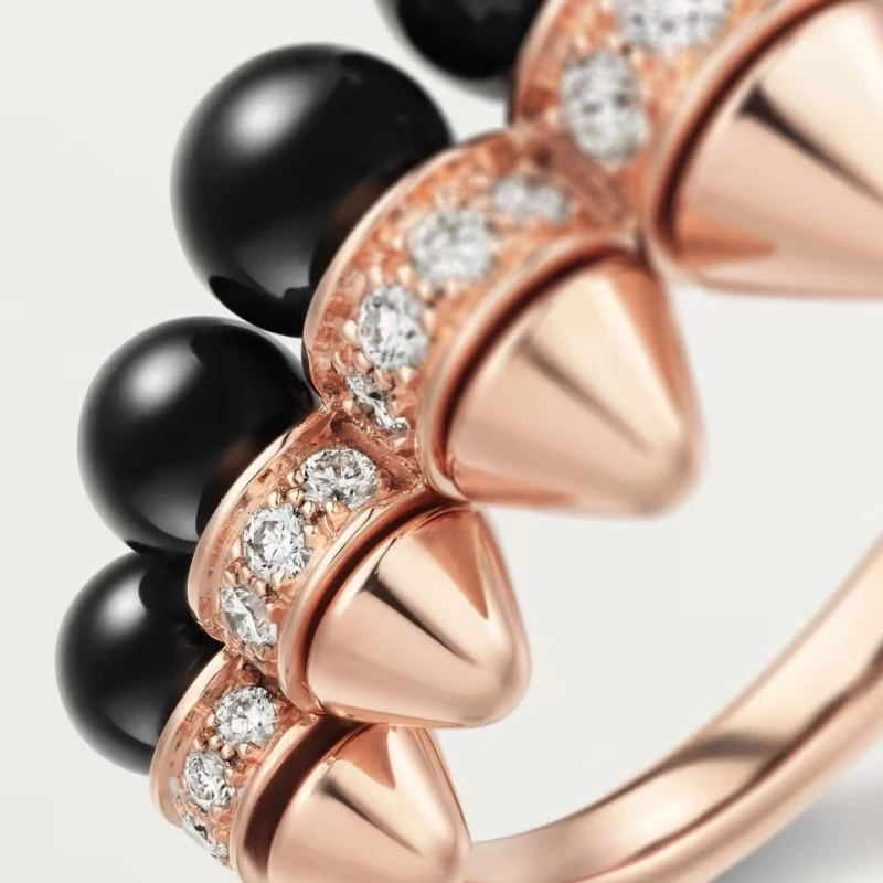 Cartier CLASH EXTRA LARGE ONYX RING (SIZE 49) N4793951 6