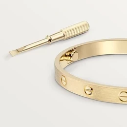 Cartier LOVE BRACELET, BRUSHED FINISH (SIZE 16) B6077016 1