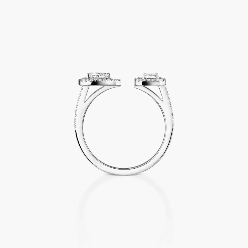 Messika MY TWIN TOI & MOI RING, MEDIUM MODEL (SIZE 52) 06636-WG 5