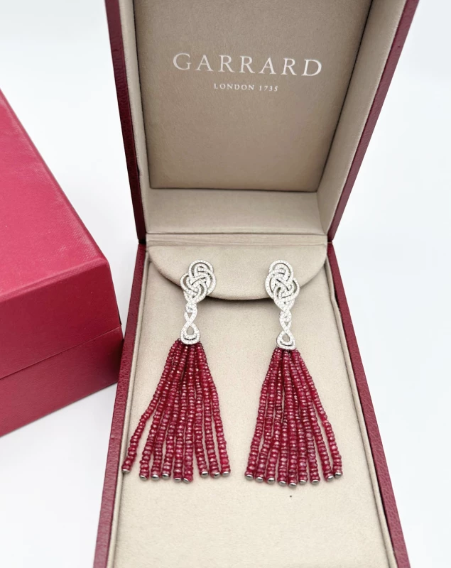 GARRARD RUBY & DIAMONDS EARRINGS 2012035 3