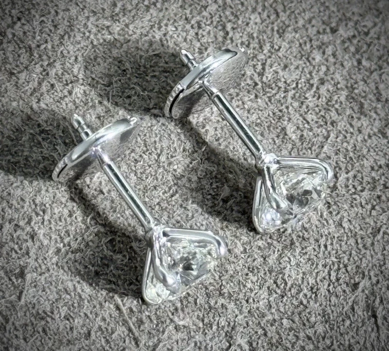 No name СЕРЬГИ-ПУСЕТЫ С БРИЛЛИАНТАМИ 2.00-2.00 CT F/VS1 (GIA) NN2.00-2.00F 2