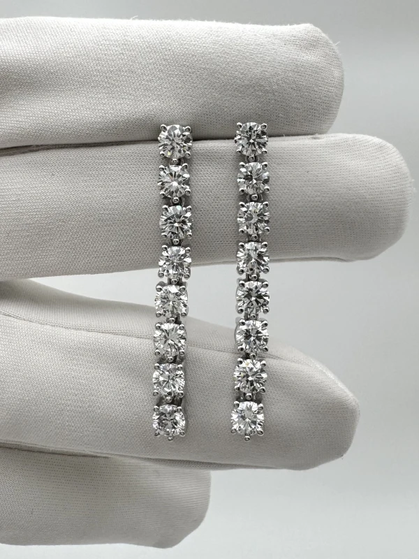 RalfDiamonds DIAMOND 5.60 CT G-H/VVS-VS EARRINGS RD1124 3