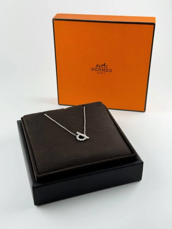 Hermès FINESSE PENDANT, WHITE GOLD H219310B 00 3