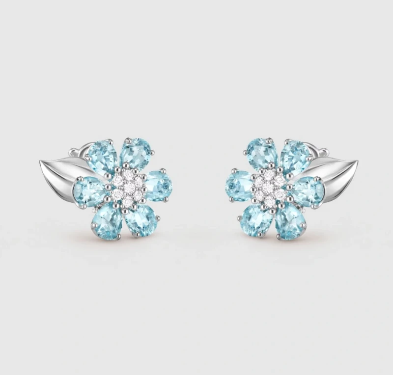 Van Cleef & Arpels Fleurs d’Hawaï Earrings VCARPHKB00 5