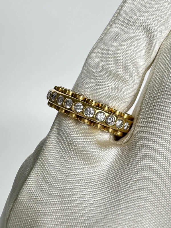 Bucherer DIZZLER RING IN YELLOW GOLD (SIZE 55) dizzler 4