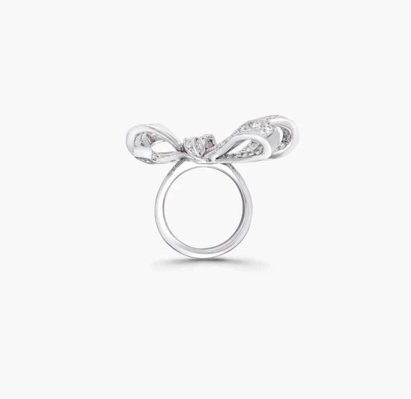 GRAFF Tilda's Bow Double Knot Diamond Ring RGR594 2