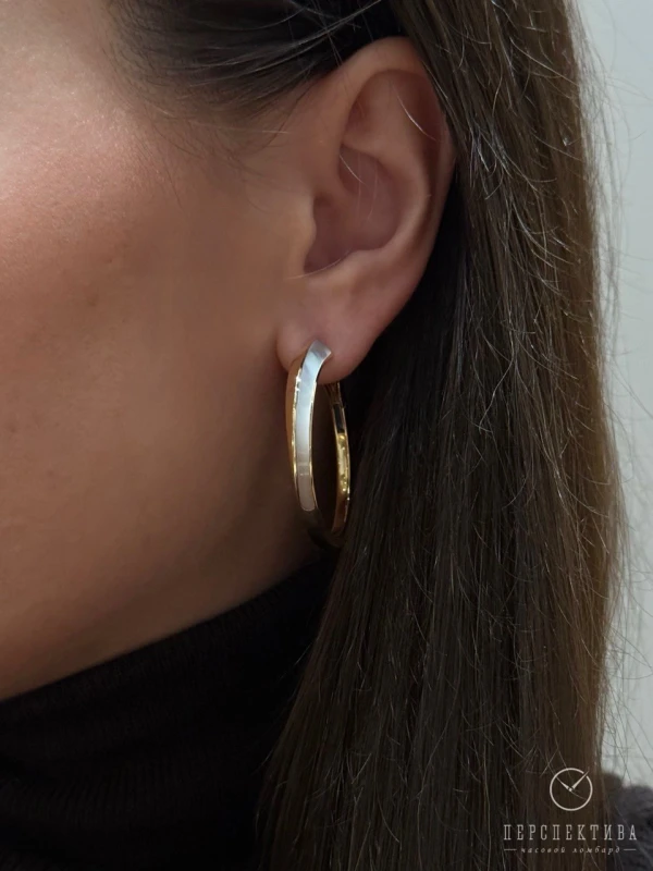 Crivelli СЕРЬГИ С ПЕРЛАМУТРОМ 10 СТ 000-5082NS 4