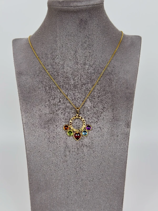 Bvlgari BVLGARI BVLGARI MULTICOLOR PENDANT J8K45GY63 2