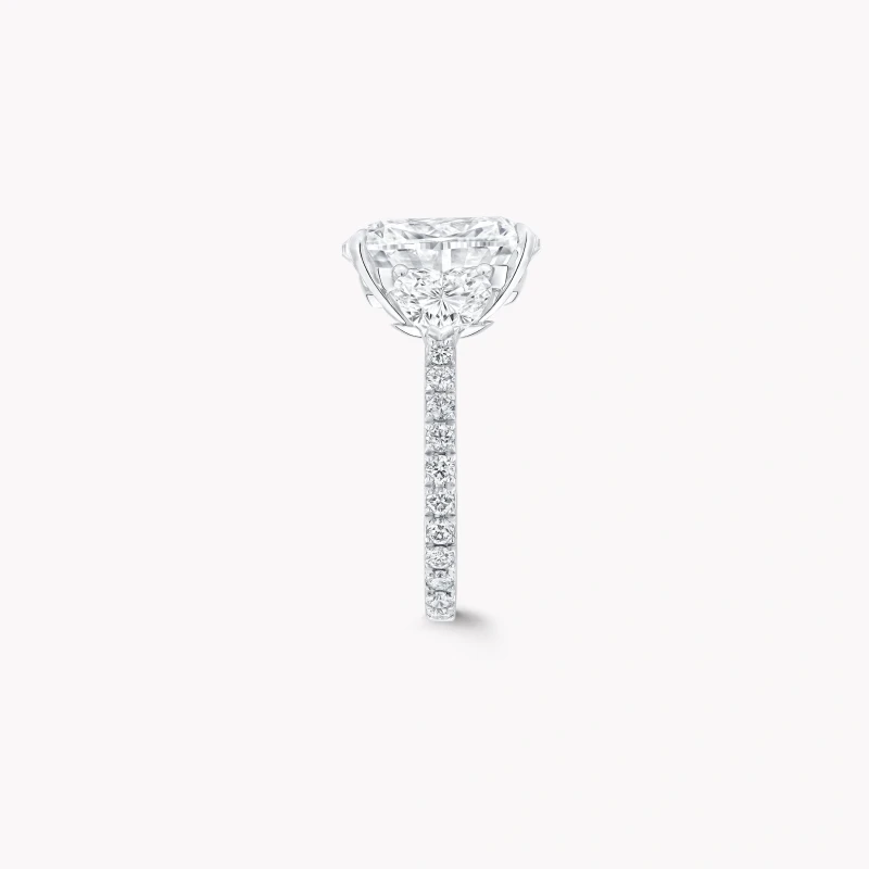 GRAFF Promise Cushion Cut Diamond 4.59 ct G/VS1 High Jewellery Ring (SIZE 49) GR4.59CT 2