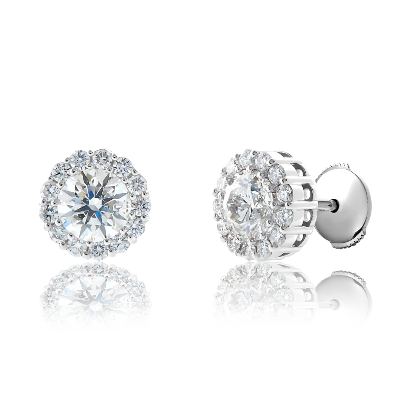 СЕРЬГИ NO NAME DIAMOND SET NN 3