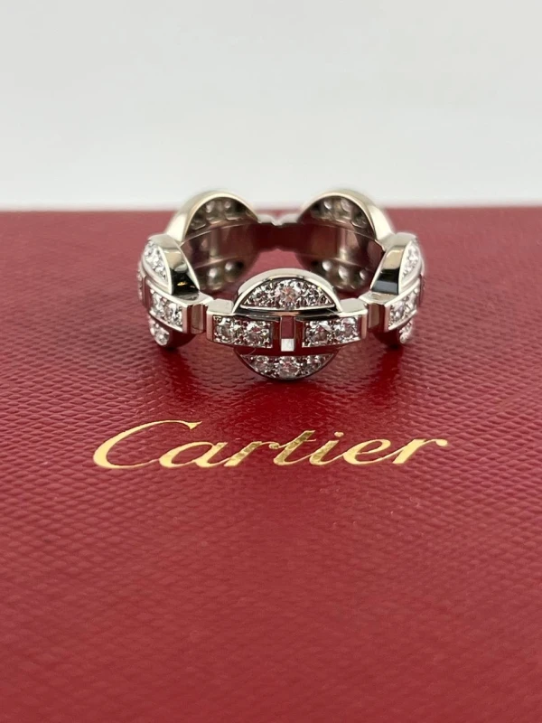 Cartier HIMALIA FULL DIAMOND RING WHITE GOLD Himalia 2