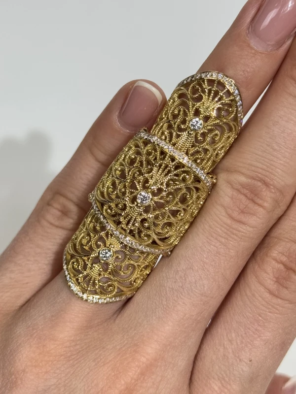 YANUSH GIOIELLI КОЛЬЦО С БРИЛЛИАНТАМИ 1.73 CT YR30135Y 2