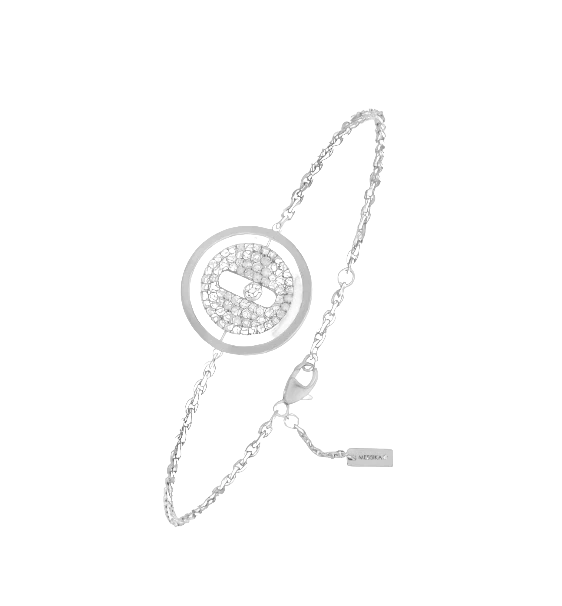 Messika Lucky Move Pavé Bracelet (SIZE SM) 07541-WG 1