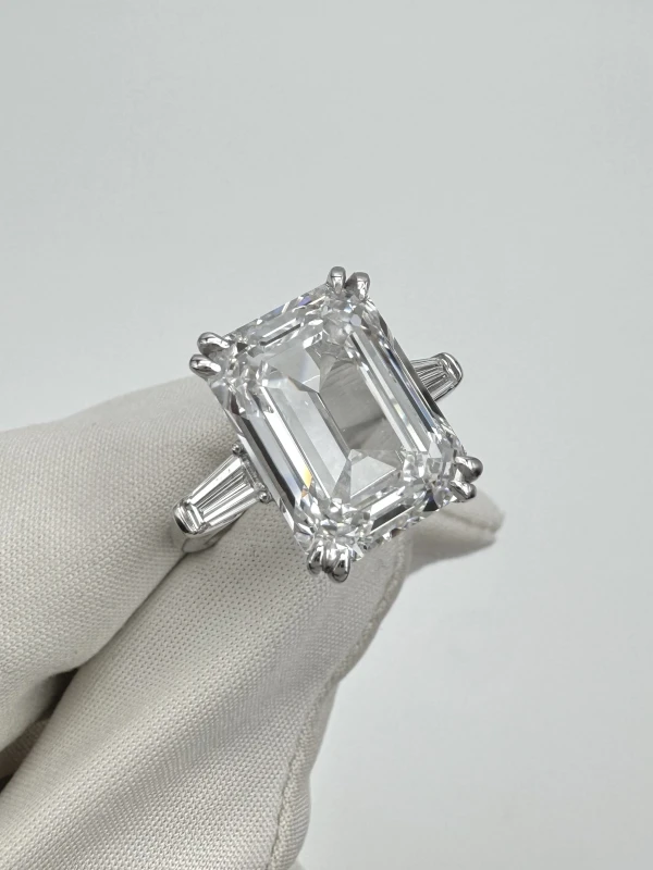 No name Кольцо с бриллиантом 10.01 D/FLAWLESS 10.01 D/FL 5