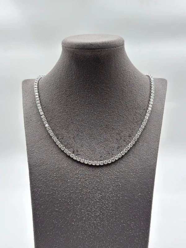 DeRosa ROUND DIAMOND 20.02 CT NECKLACE (SIZE 39.5) N206987 3