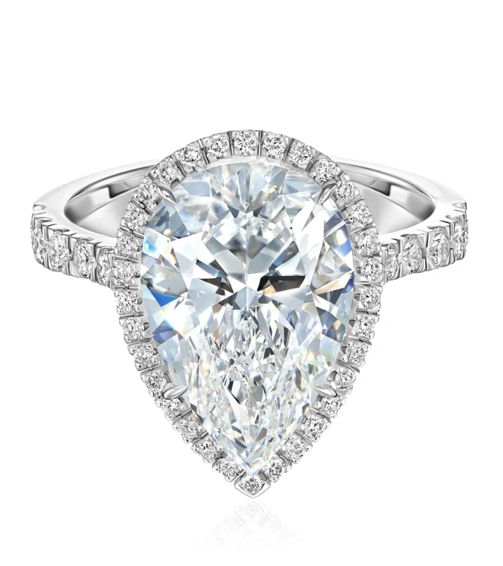 No name PEAR DIAMOND 1.00 CT G/VVS1 RING (GIA) 651216 1
