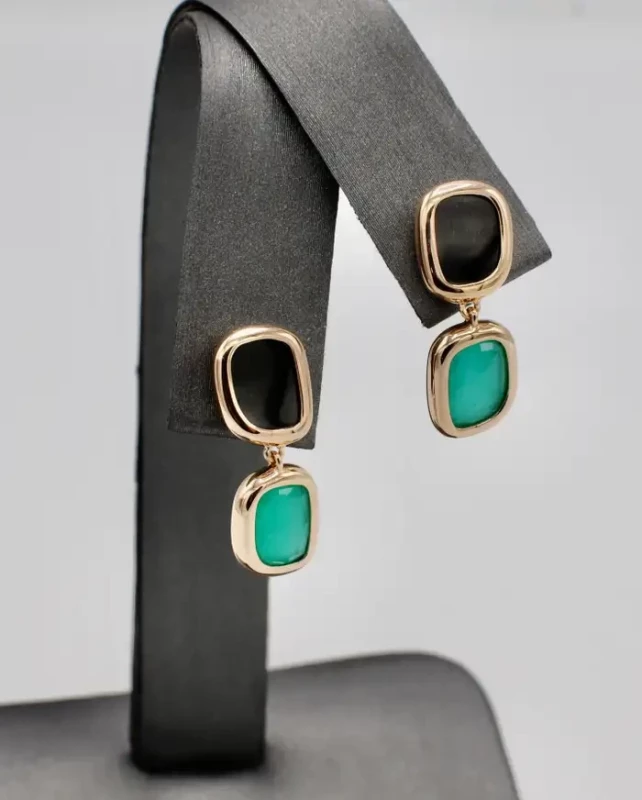 Roberto Coin BLACK JADE EARRINGS ROBERTOCOI71 2