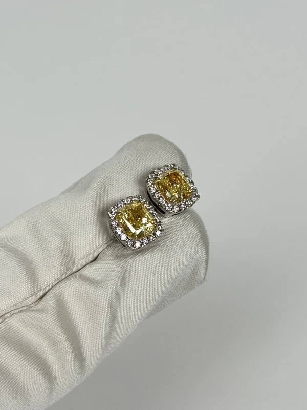 DeRosa DIAMOND EARRINGS 3.05-3.02 FLY/VVS-VS E10676723 3