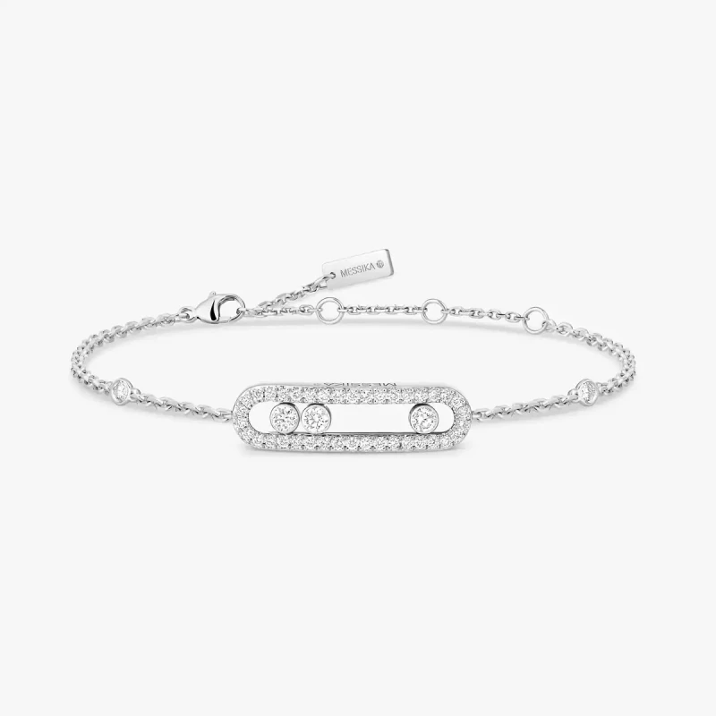 Messika BABY MOVE PAVÉ BRACELET 04325-WG 2