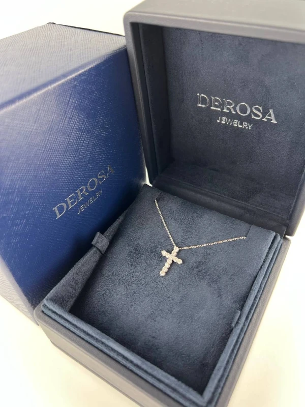 DeRosa КРЕСТ С БРИЛЛИАНТАМИ 0.55 CT G-H/VS C35005503 2