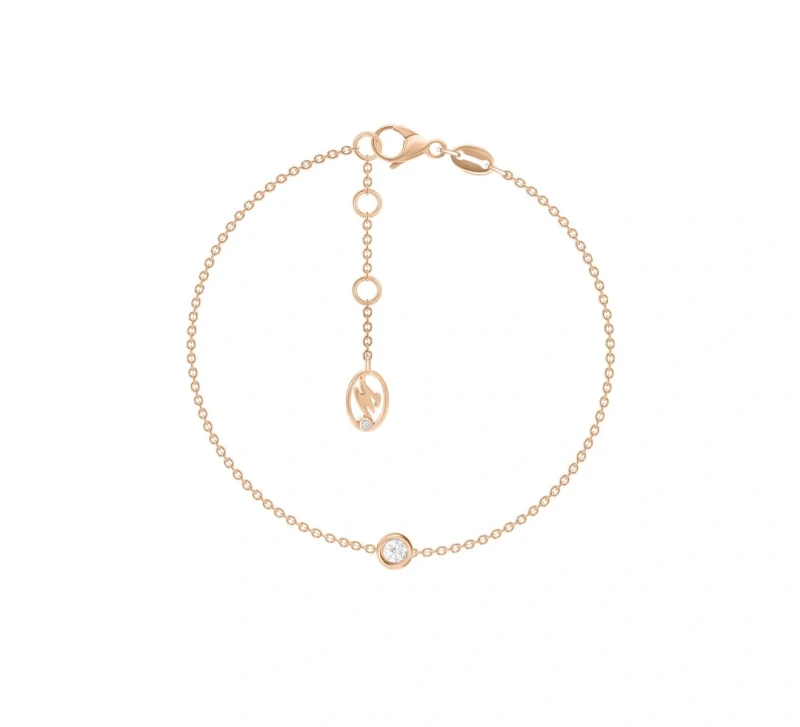CLASSIC BRACELET, ROSE GOLD