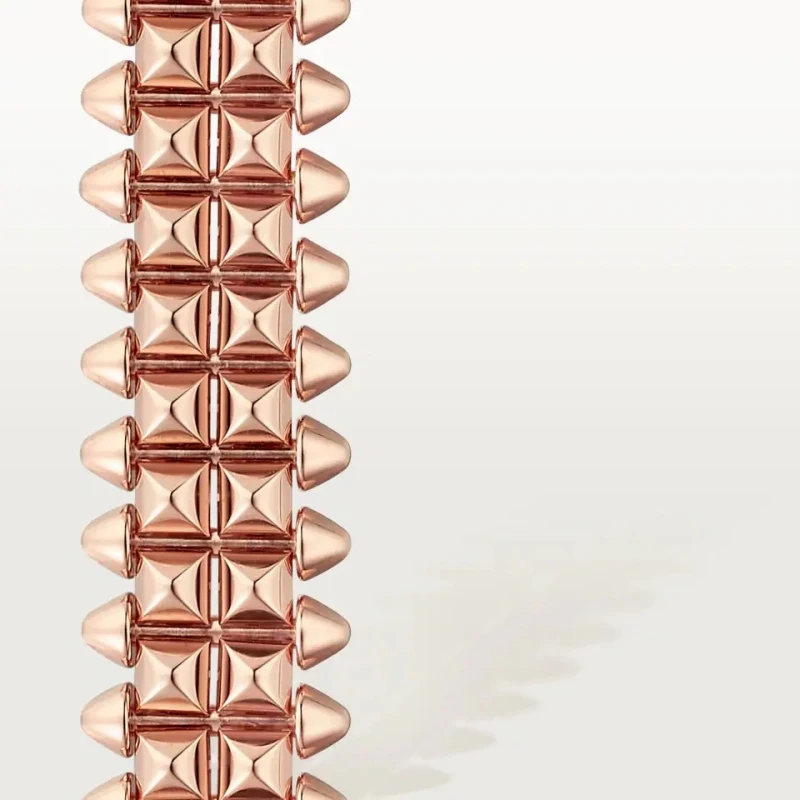 Cartier Clash de Cartier bracelet, flexible, double (size 16) N6723515 4