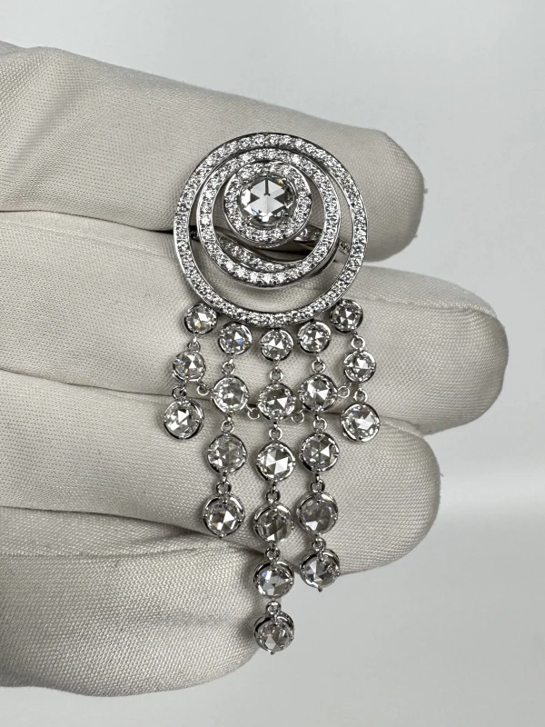 Adler ROSE CUT DIAMOND RING (SIZE 53) adler 2