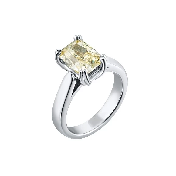 СЕРЬГИ NO NAME С БРИЛЛИАНТОМ 2.69 СТ FANCY LIGHT YELLOW/VS2 2.69 СТ FANCY LIGHT YELLOW/VS2