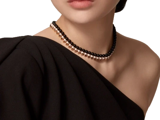 Cartier CLASH EXTRA LARGE ONYX NECKLACE N7424459 2