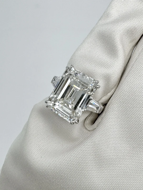 Mercury EMERALD DIAMOND 8.80 CT H/VS2 RING (GIA) MR800WED8 4