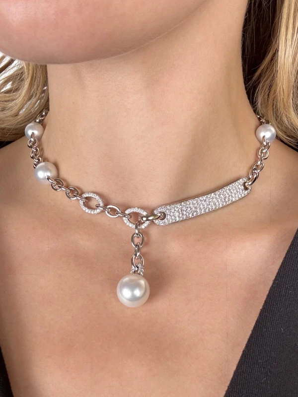 Мikimoto  PEARLS 11.13-14.60 MM NECKLACE mt11.13-14.60 2