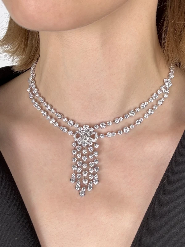 Graff Diamond 34.00 ct Necklace RGN34 3