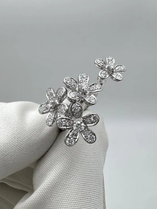 Van Cleef & Arpels SOCRATE BETWEEN THE FINGER RING (SIZE 49) VCARB14500 2