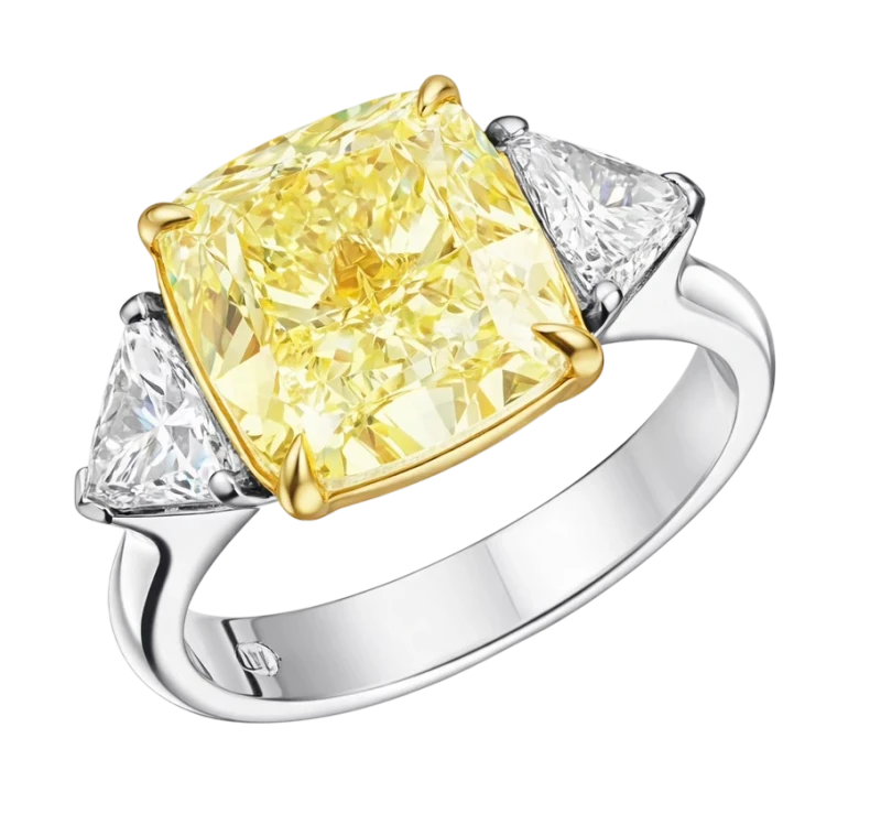 С БРИЛЛИАНТОМ 6.80 CT FLY/VS1