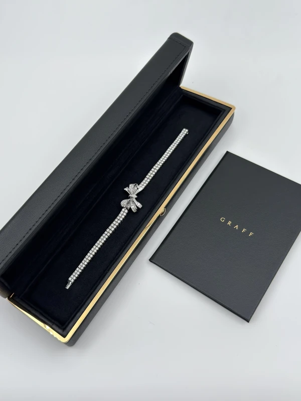GRAFF Tilda’s Bow Classic Diamond Double Strand Bracelet RGB314 7